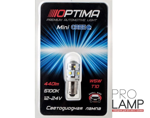Светодиодные лампы Optima Premium H21W (BaY9S) MINI 30W 5100K — op h21w can 30w 3