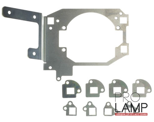 Переходные рамки для Bi-LED Adaptive на KIA Optima III — Adapter pro 111 3