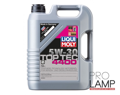 LIQUI MOLY Top Tec 4400 5W-30 — НС-синтетическое моторное масло 5 л.