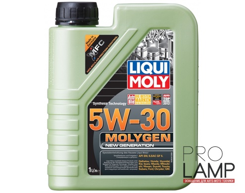 LIQUI MOLY Molygen New Generation 5W-30 — НС-синтетическое моторное масло 1 л.