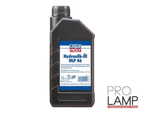 LIQUI MOLY Hydraulikoil HLP 46 — Минеральное гидравлическое масло 1 л.