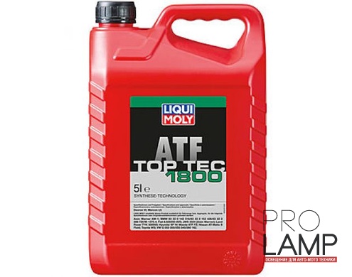 LIQUI MOLY Top Tec ATF 1800 — НС-синтетическое трансмиссионное масло для АКПП 5 л.