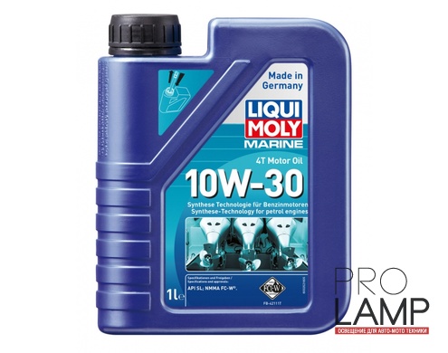 LIQUI MOLY Marine 4T Motor Oil 10W-30 - НС-синтетическое моторное масло, 1л