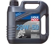 LIQUI MOLY Motorbike 4T 20W-50 Street — Минеральное моторное масло для 4-тактных мотоциклов 4 л. — общий вид