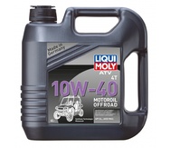 LIQUI MOLY ATV 4T Motoroil 10W-40 — НС-синтетическое моторное масло для 4-тактных квадроциклов 4 л.