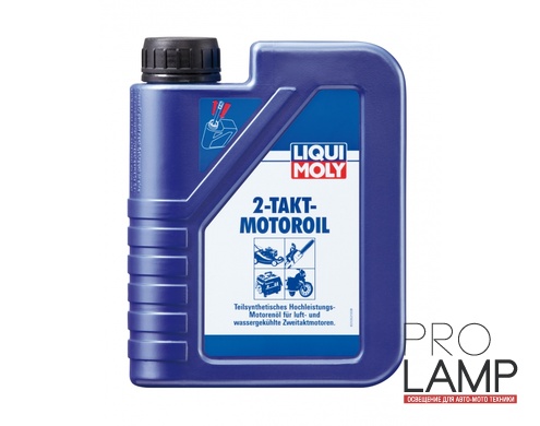 LIQUI MOLY 2-Takt-Motoroil — Полусинтетическое моторное масло для 2-тактных двигателей 1 л.