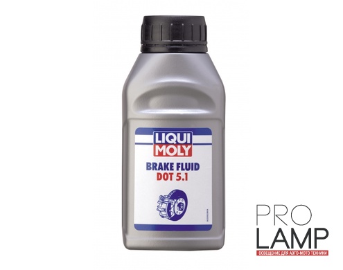 LIQUI MOLY Brake Fluid DOT 5.1 — Тормозная жидкость 0.25 л.