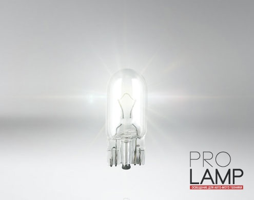 Галогеновые лампы Osram Original Line W5W (10 шт.) - 2825-S